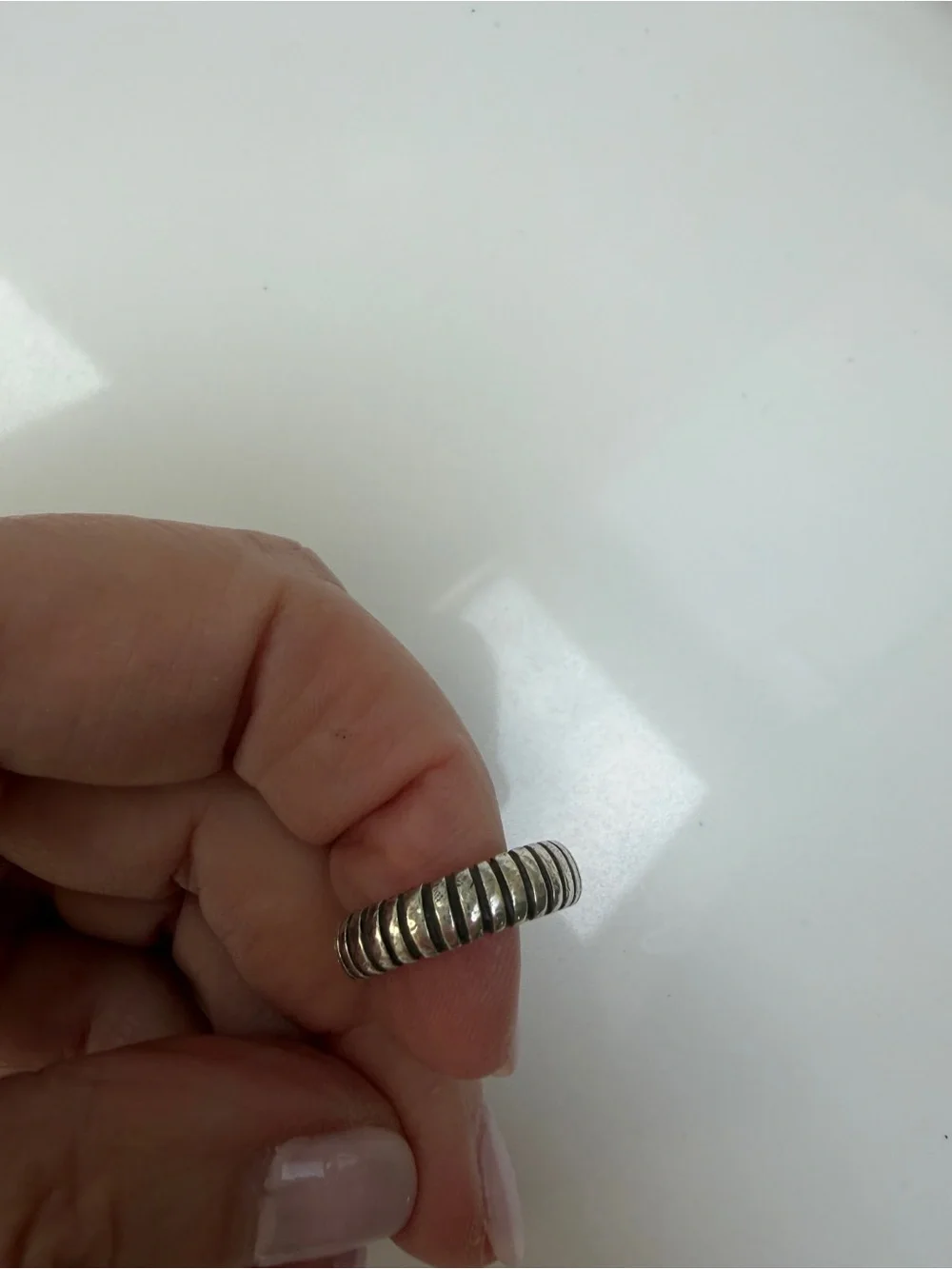 Lisa Jenks Vintage Sterling Silver Ring - Size 6
